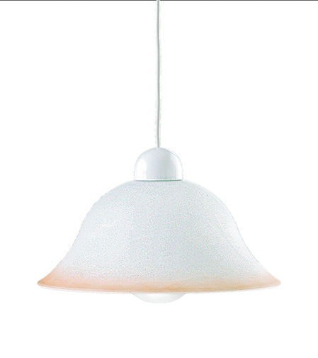 Sospensione per cucina in vetro a campana con bordi colorati in diversi colori 1XE27 non incl. SETTECENTO Sospensione per cucina in vetro a campana con bordi colorati in diversi colori 1XE27 non incl. SETTECENTO